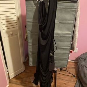 Elegant Black Dress by Michael Costello x Revolve